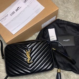 YSL Lou Matelasse Leather Camera Bag